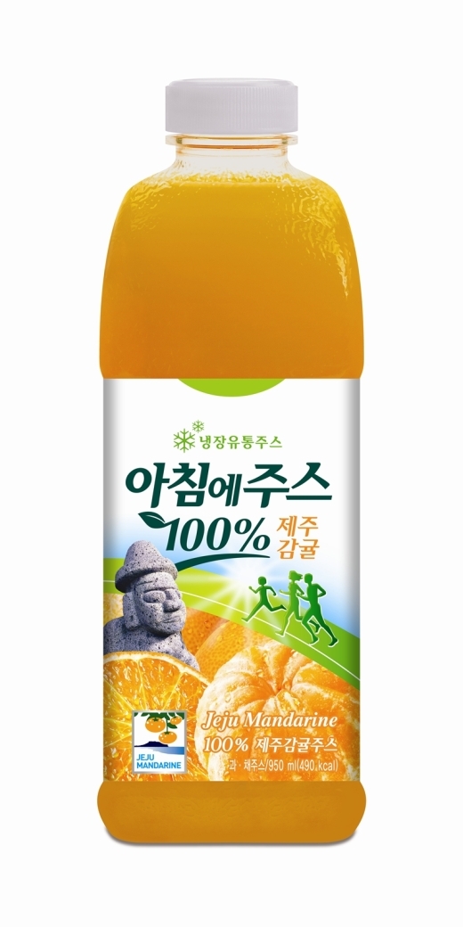 서울우유, 아침에주스 100% 제주감귤 출시